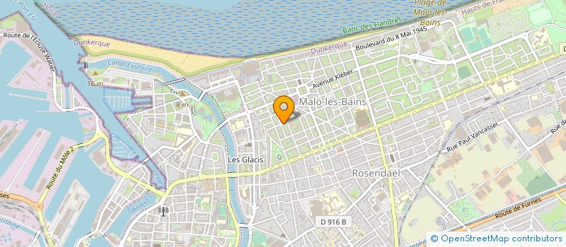 localisation de l'entreprise MONSIEUR DIDIER COORNAERT à DUNKERQUE