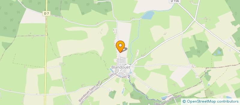 localisation de l'entreprise MONSIEUR DIDIER CORBIN  THORIGNE EN CHARNIE