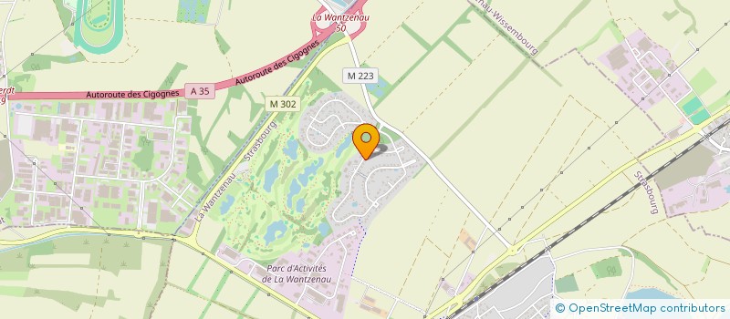 localisation de l'entreprise MONSIEUR DIDIER CORDONNIER  LA WANTZENAU