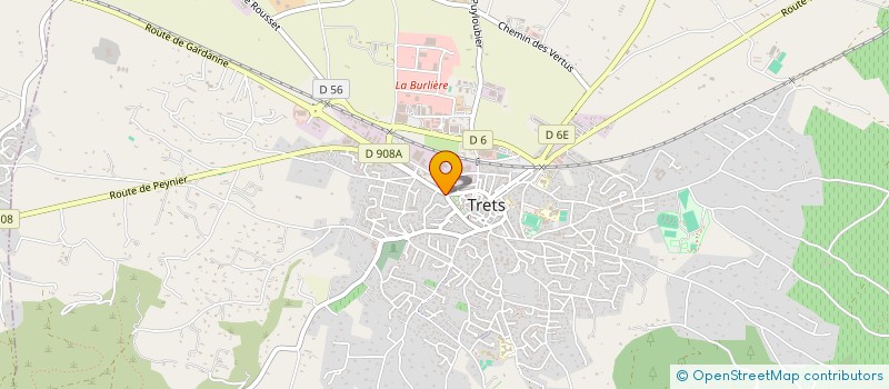 localisation de l'entreprise MONSIEUR DIDIER CORGIAT à TRETS