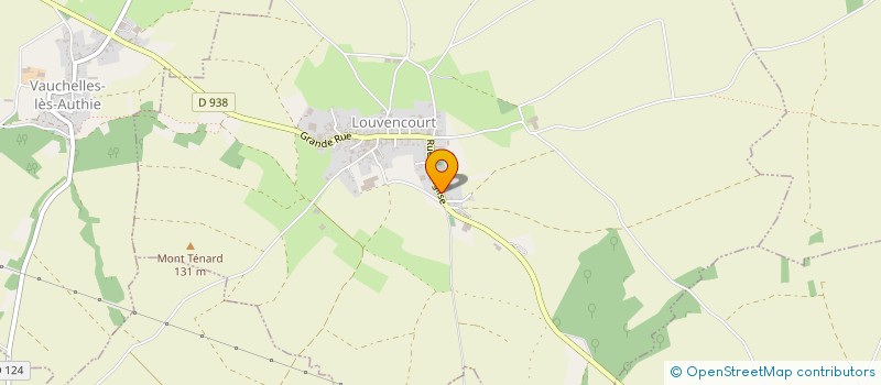 localisation de l'entreprise MONSIEUR DIDIER CORNET  LOUVENCOURT