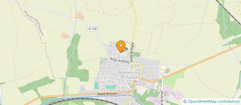 localisation de l'entreprise MONSIEUR DIDIER CORNOU  BRIENON-SUR-ARMANCON