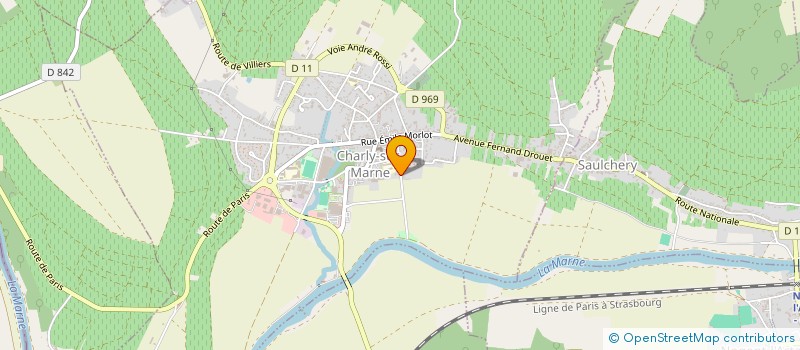 localisation de l'entreprise MONSIEUR DIDIER CORRE à CHARLY-SUR-MARNE