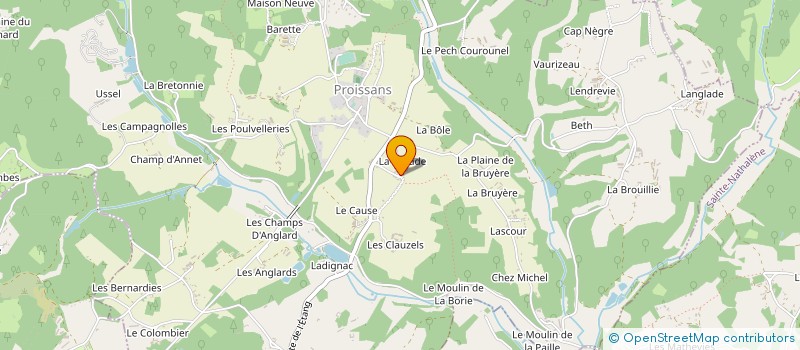 localisation de l'entreprise MONSIEUR DIDIER CORVINOS à PROISSANS