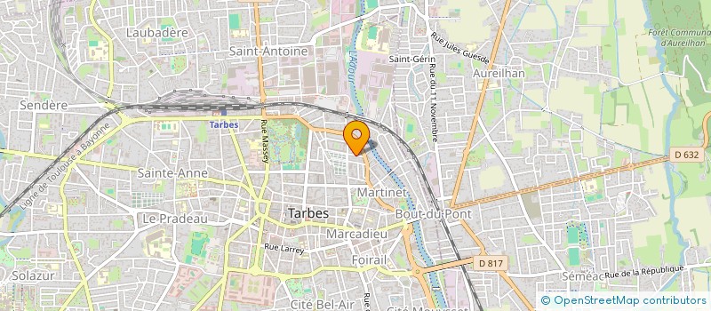 localisation de l'entreprise MONSIEUR DIDIER COSTARD  TARBES