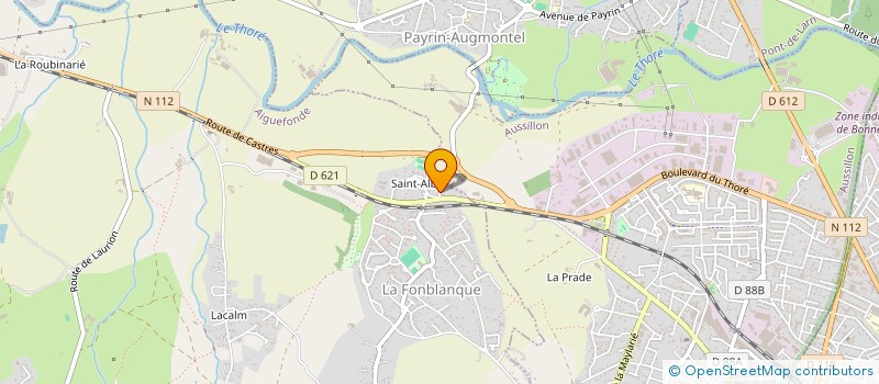 localisation de l'entreprise MONSIEUR DIDIER COUDERC à MAZAMET