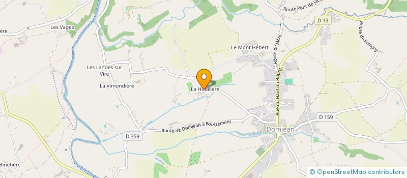 localisation de l'entreprise MONSIEUR DIDIER COUESPEL à DOMJEAN