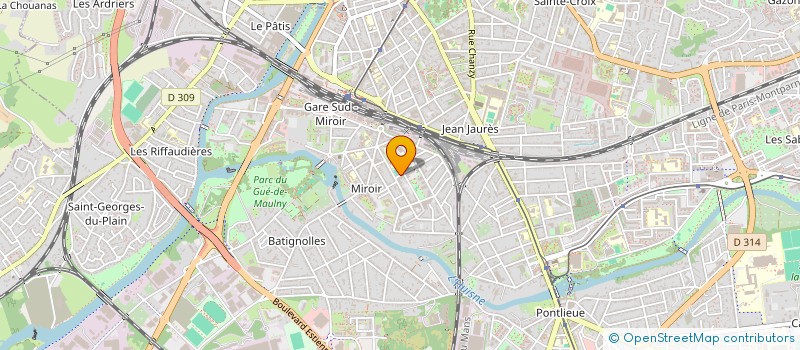 localisation de l'entreprise MONSIEUR DIDIER COULON  LE MANS
