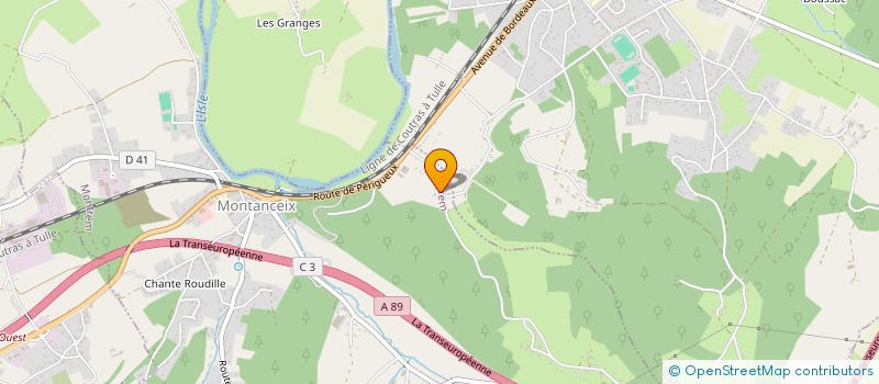 localisation de l'entreprise MONSIEUR DIDIER COURNUT  MANZAC-SUR-VERN