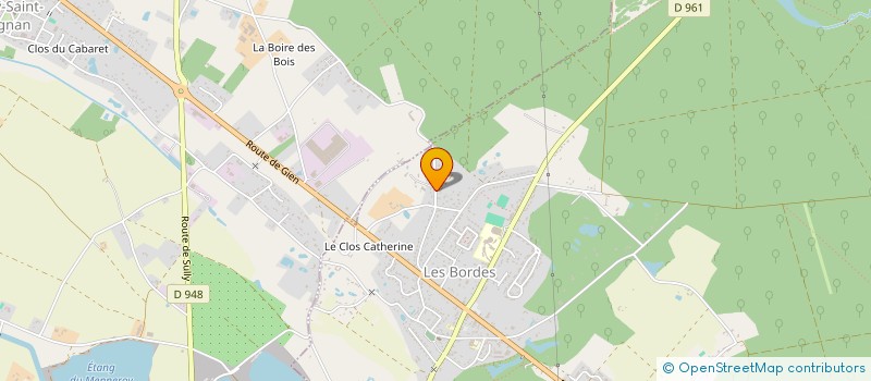 localisation de l'entreprise MONSIEUR DIDIER COUTELLIER à LES BORDES