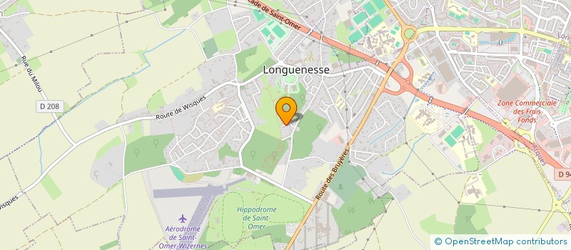 localisation de l'entreprise MONSIEUR DIDIER COUVOIS  LONGUENESSE