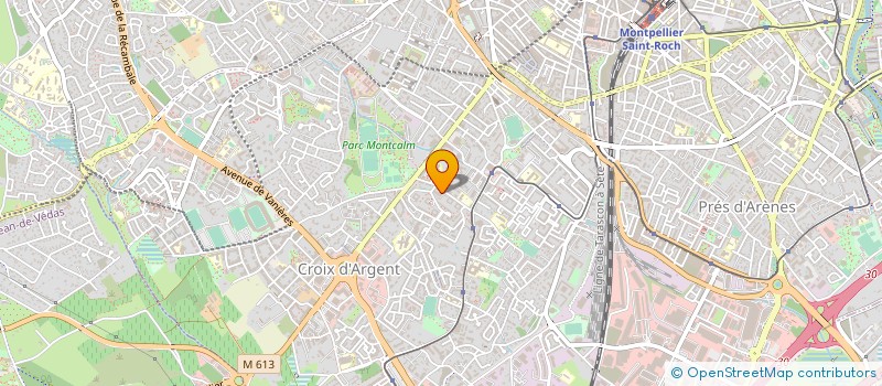 localisation de l'entreprise MONSIEUR DIDIER CRASSOUS à MONTPELLIER