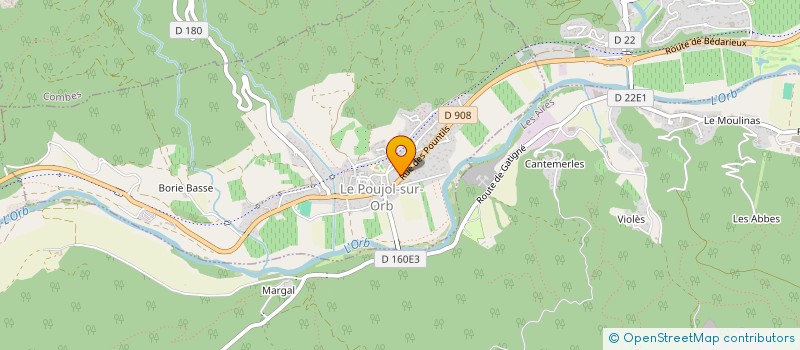 localisation de l'entreprise MONSIEUR DIDIER CRIBEL  VIAS