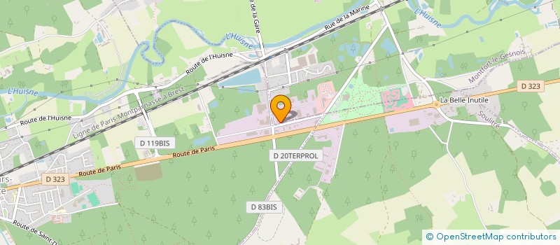 localisation de l'entreprise MONSIEUR DIDIER CRINIERE  MONTFORT LE GESNOIS