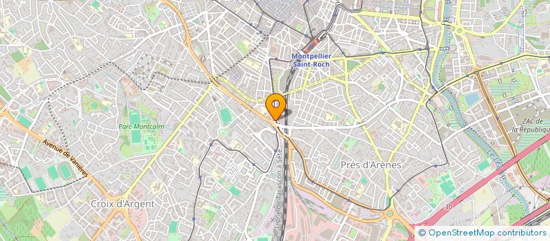 localisation de l'entreprise MONSIEUR DIDIER CROZET à MONTPELLIER