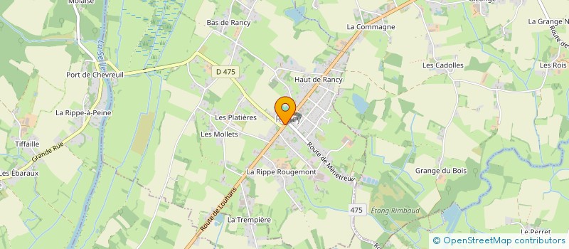 localisation de l'entreprise MONSIEUR DIDIER CUREAU à RANCY