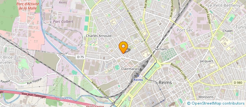 localisation de l'entreprise MONSIEUR DIDIER D'ANTONIO à REIMS
