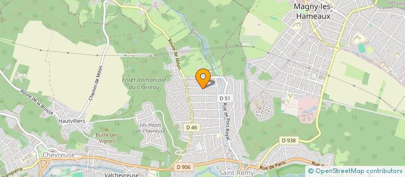 localisation de l'entreprise MONSIEUR DIDIER DAL MASO  SAINT-REMY-LES-CHEVREUSE