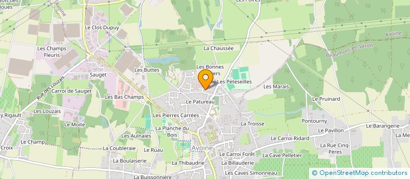 localisation de l'entreprise MONSIEUR DIDIER DANHIEUX  AVOINE