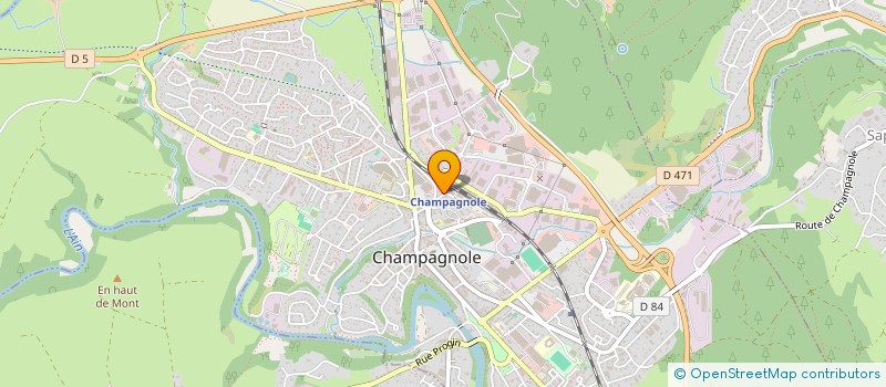 localisation de l'entreprise MONSIEUR DIDIER DARBON  VERS-EN-MONTAGNE