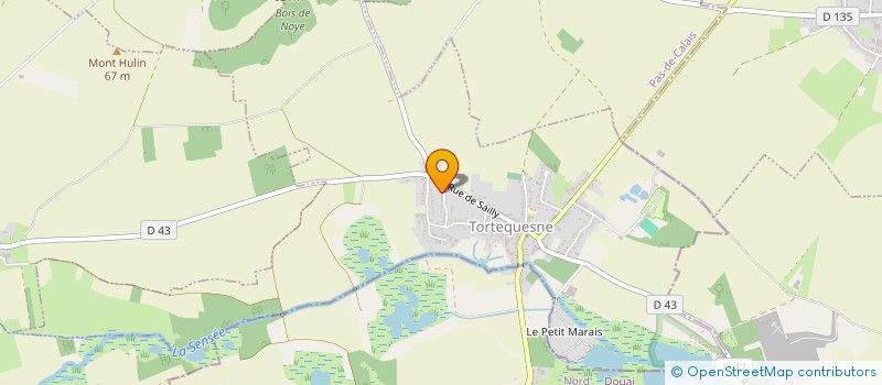 localisation de l'entreprise MONSIEUR DIDIER DARCOURT  TORTEQUESNE