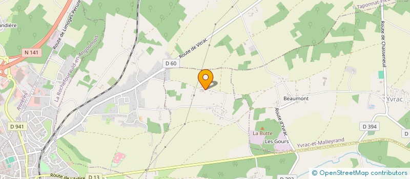 localisation de l'entreprise MONSIEUR DIDIER DARDILHAC à MARILLAC-LE-FRANC
