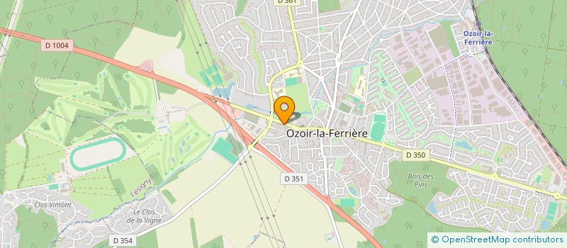 localisation de l'entreprise MONSIEUR DIDIER DARRE à OZOIR-LA-FERRIERE