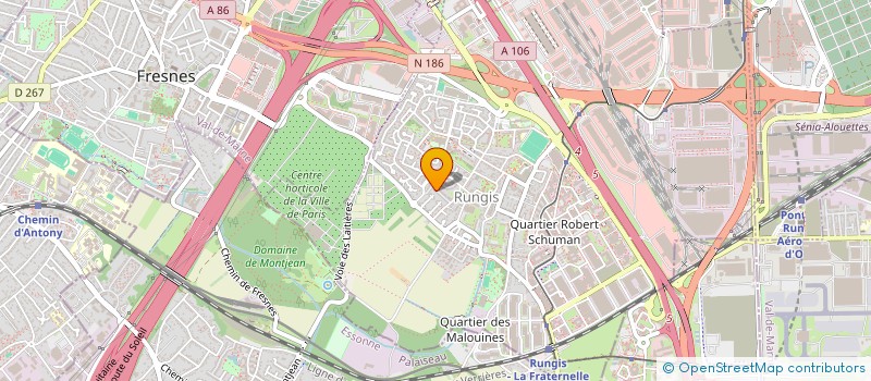 localisation de l'entreprise MONSIEUR DIDIER DARRIGOL  RUNGIS