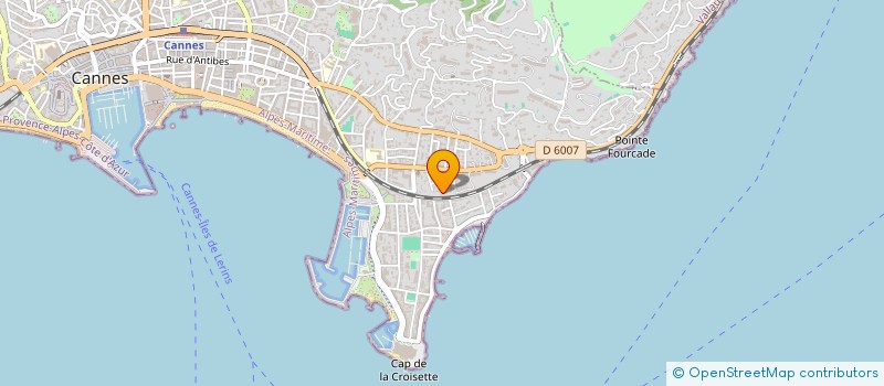 localisation de l'entreprise MONSIEUR DIDIER DATS à CANNES