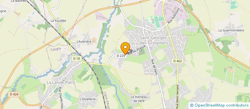 localisation de l'entreprise MONSIEUR DIDIER DAUPHY  SAINT-GEORGES-DES-GROSEILLERS