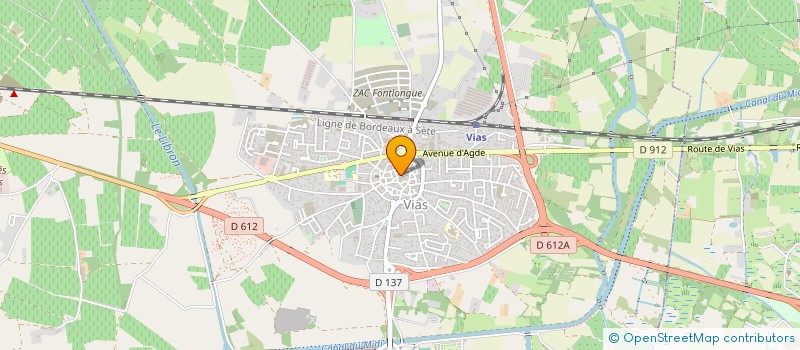localisation de l'entreprise MONSIEUR DIDIER DAUTEL à VIAS