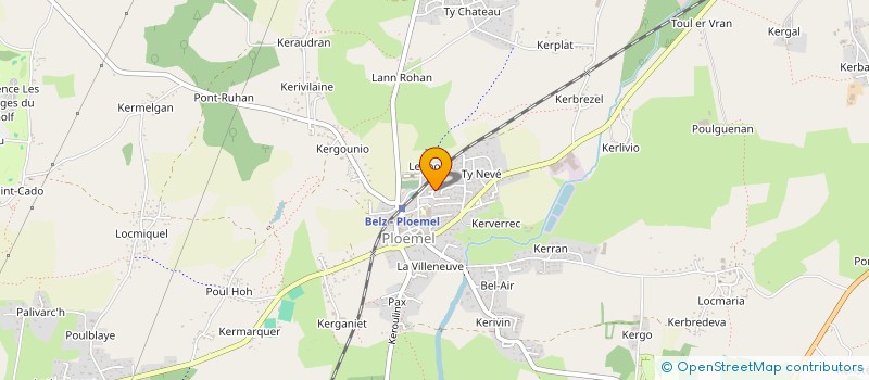 localisation de l'entreprise MONSIEUR DIDIER DAVID à PLOEMEL