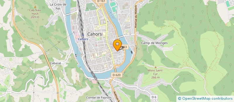 localisation de l'entreprise MONSIEUR DIDIER DAVY  CAHORS