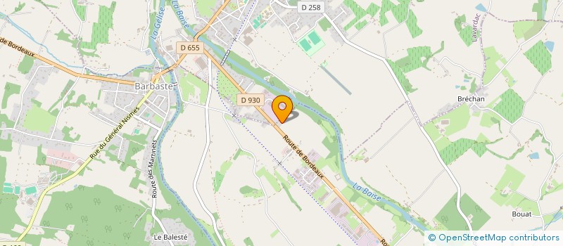 localisation de l'entreprise MONSIEUR DIDIER DE BENTZMANN  NERAC