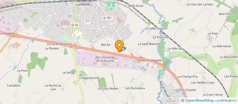 localisation de l'entreprise MONSIEUR DIDIER DE LAS CASES  SAINT-ALBAN