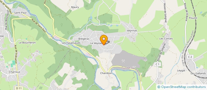 localisation de l'entreprise MONSIEUR DIDIER DE SOUZA à CONDAT-SUR-VIENNE