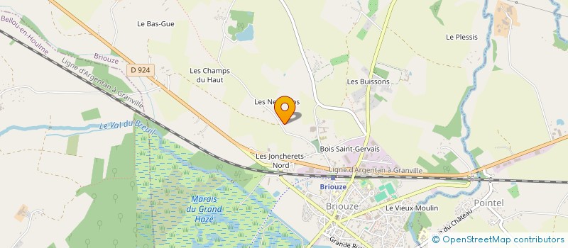 localisation de l'entreprise MONSIEUR DIDIER DE STEPHENS à BRIOUZE