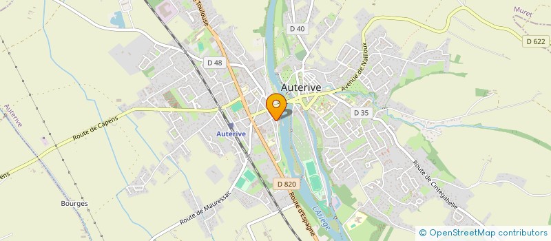 localisation de l'entreprise MONSIEUR DIDIER DEBORD  AUTERIVE