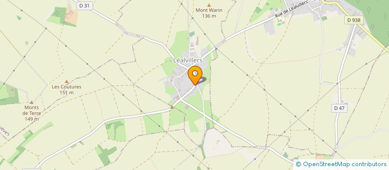 localisation de l'entreprise MONSIEUR DIDIER DEBUIRE  MAILLY-MAILLET