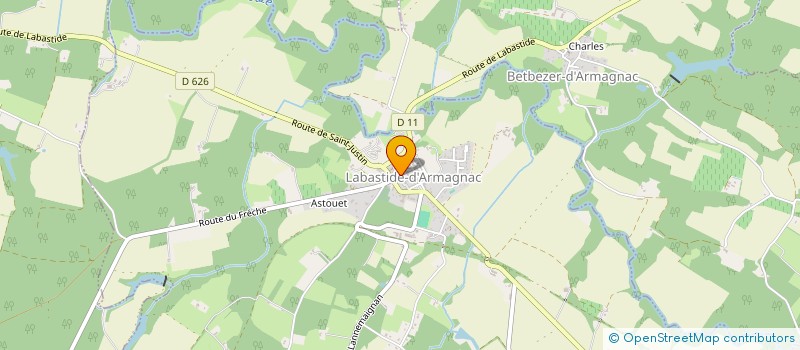 localisation de l'entreprise MONSIEUR DIDIER DECRET à LABASTIDE-D'ARMAGNAC