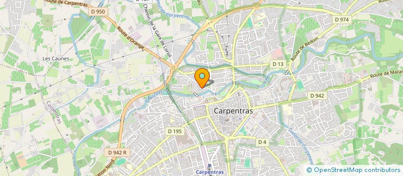 localisation de l'entreprise MONSIEUR DIDIER DECUYPER à CARPENTRAS