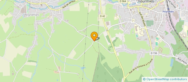 localisation de l'entreprise MONSIEUR DIDIER DEFER  WIGNEHIES