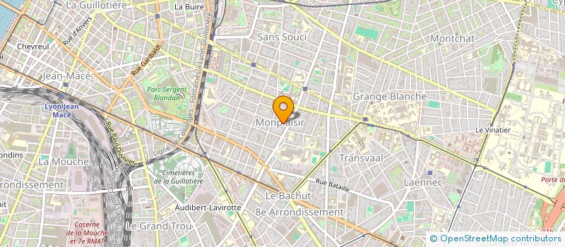 localisation de l'entreprise MONSIEUR DIDIER DEFEZ à LYON