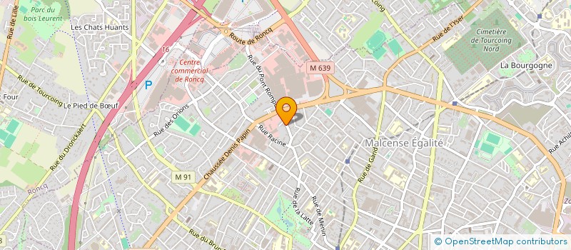 localisation de l'entreprise MONSIEUR DIDIER DEFIVES  TOURCOING