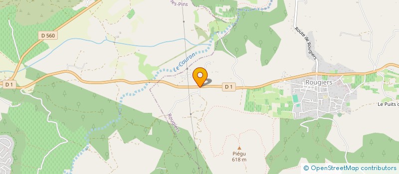 localisation de l'entreprise MONSIEUR DIDIER DEFLERS  ROUGIERS