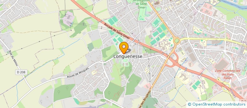 localisation de l'entreprise MONSIEUR DIDIER DEHAUT  LONGUENESSE