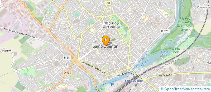 localisation de l'entreprise MONSIEUR DIDIER DEHODENCQ à SAINT-QUENTIN