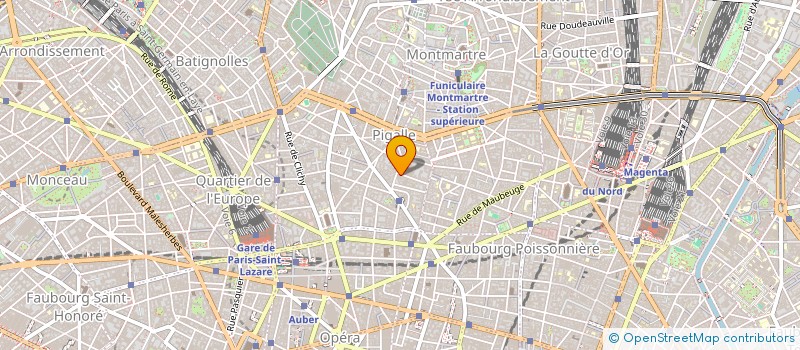 localisation de l'entreprise MONSIEUR DIDIER DELALANDE à CLICHY