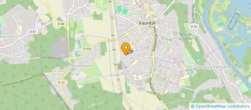 localisation de l'entreprise MONSIEUR DIDIER DELANNOY  VAUREAL