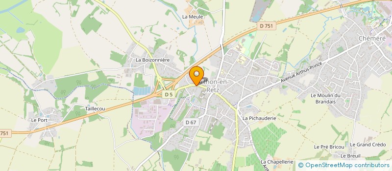 localisation de l'entreprise MONSIEUR DIDIER DELANOE  CHAUMES-EN-RETZ